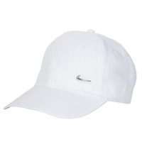 Accessoires Schirmmütze Nike U NSW H86 METAL SWOOSH CAP Weiß / Silbrig