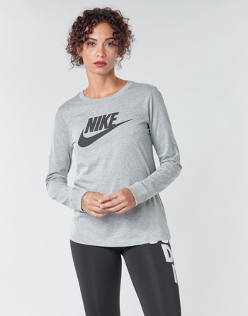 Vêtements Femme T-shirts manches longues Nike W NSW TEE ESSNTL LS ICON FTR 