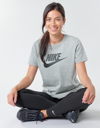 Nike W NSW TEE ESSNTL ICON FUTUR Grau