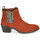 Schuhe Damen Low Boots Regard NOISY V3 VELOURS TUILE Rot