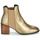 Schuhe Damen Low Boots Fericelli NIOCHE Golden