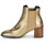 Schuhe Damen Low Boots Fericelli NIOCHE Golden