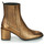 Schuhe Damen Low Boots Fericelli NAKE Golden