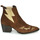 Schuhe Damen Low Boots Fericelli NAUSSON Beige / Golden