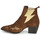Schuhe Damen Low Boots Fericelli NAUSSON Beige / Golden