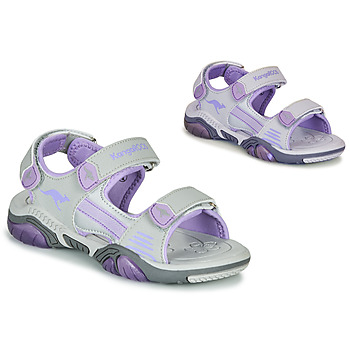 Schuhe Kinder Sportliche Sandalen Kangaroos Sandalshine Grau