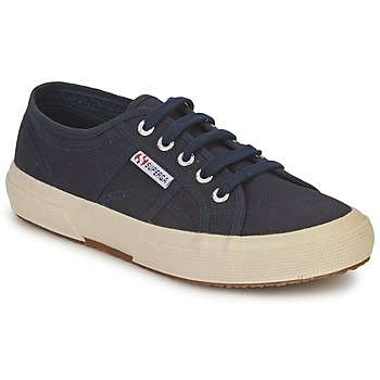 Schuhe Sneaker Low Superga 2750 CLASSIC Marineblau