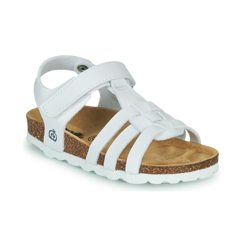 Schuhe Mädchen Sandalen / Sandaletten Citrouille et Compagnie JANISOL Weiß
