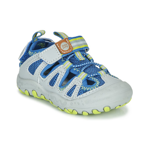Schuhe Kinder Sportliche Sandalen Gioseppo MEXICALI Grau / Blau