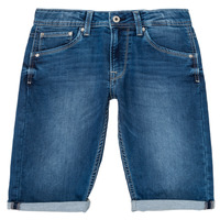 Kleidung Jungen Shorts / Bermudas Pepe jeans CASHED SHORT Blau