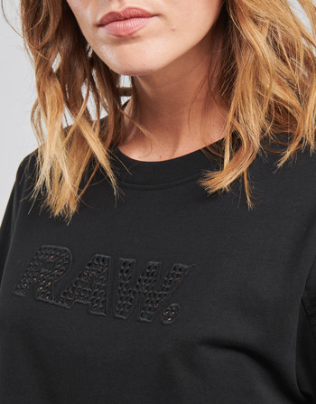 G-Star Raw BOXY FIT RAW EMBROIDERY TEE 