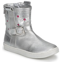 Chaussures Fille Boots Pinocchio PINO silver - fuxia