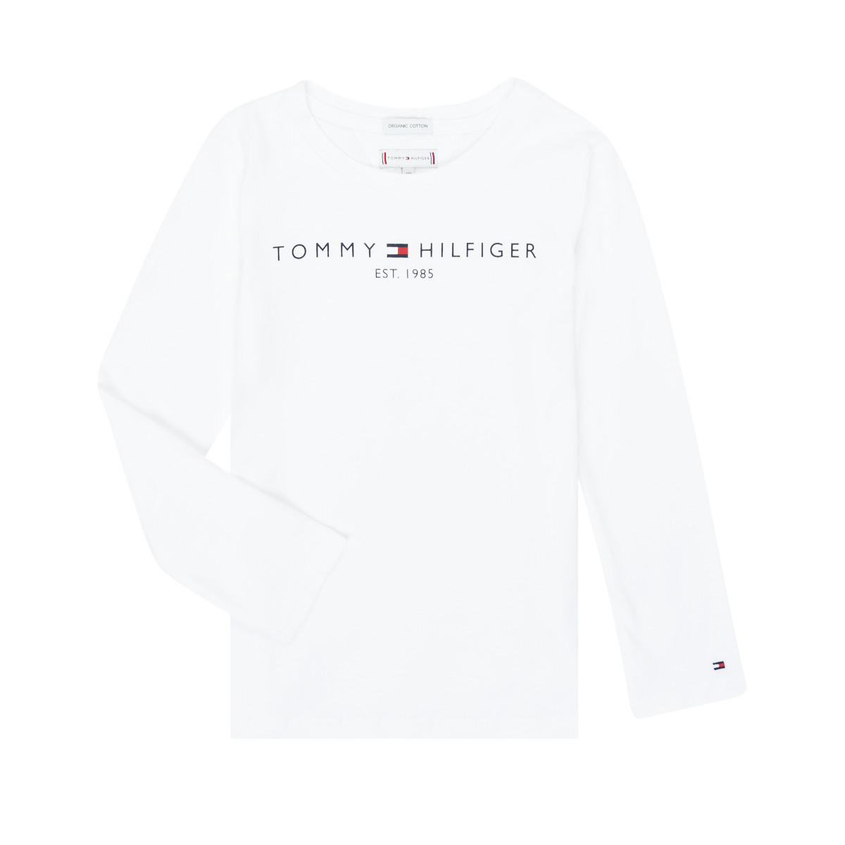Vêtements Fille T-shirts manches longues Tommy Hilfiger ESSENTIAL TEE L/S 