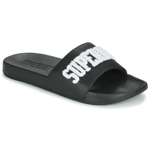 Chaussures Homme Claquettes Superdry HIGH BUILD LOGO POOL SLIDE 