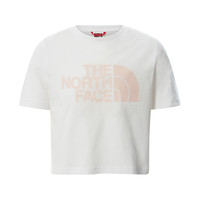 Kleidung Mädchen T-Shirts The North Face EASY CROPPED TEE Weiß