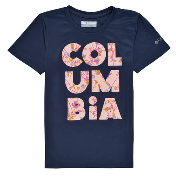 Kleidung Mädchen T-Shirts Columbia PETIT POND GRAPHIC Marineblau