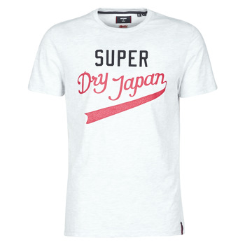Vêtements Homme T-shirts manches courtes Superdry COLLEGIATE GRAPHIC TEE 185 