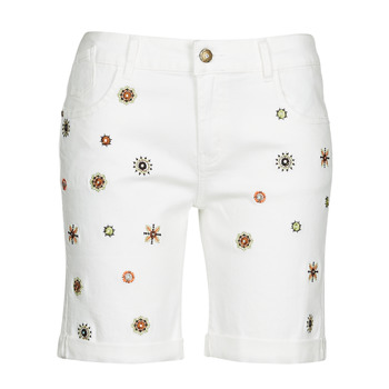 Kleidung Damen Shorts / Bermudas Desigual GRECIA Weiß