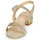 Schuhe Damen Sandalen / Sandaletten Perlato 11817-CAM-FREJE-STONE Beige / Golden