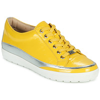 Schuhe Damen Sneaker Low Caprice 23654-613 Gelb / Silbrig