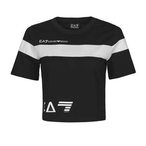 DAMEN Hemden & T-Shirts Bi-Material Schwarz S Morgan T-Shirt Rabatt 47 % 