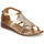 Schuhe Damen Sandalen / Sandaletten Ravel CARDWELL Golden