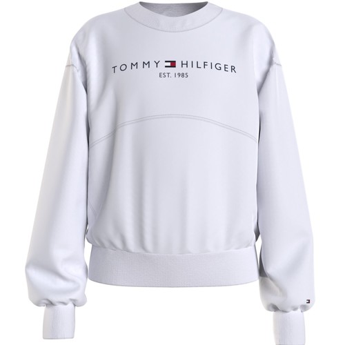 Kleidung Mädchen Sweatshirts Tommy Hilfiger THUBOR Weiß