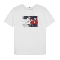 Vêtements Fille T-shirts manches courtes Tommy Hilfiger MONCHE 