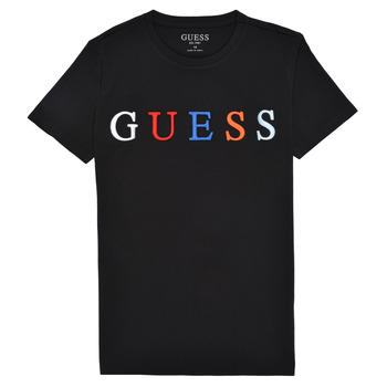 Abbigliamento Bambino T-shirt maniche corte Guess H1RJ04-K8HM0-BLK 