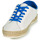 Schuhe Damen Leinen-Pantoletten mit gefloch Pataugas PALOMA F2F Weiß / Blau