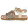 Schuhe Mädchen Sandalen / Sandaletten Acebo's 5498GE-PLATINO-J Golden
