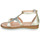 Schuhe Mädchen Sandalen / Sandaletten Acebo's 9895GE-PLATINO-J Golden