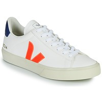 Schuhe Sneaker Low Veja CAMPO Weiß / Orange / Blau
