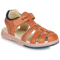 Schuhe Kinder Sandalen / Sandaletten Kickers PLATINIUM Kamel