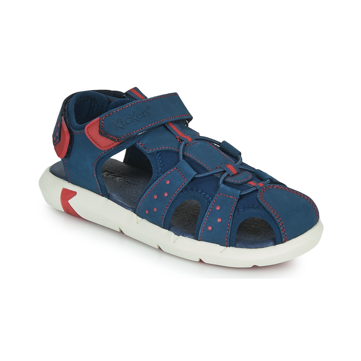 Schuhe Jungen Sandalen / Sandaletten Kickers JUMANGE Marineblau