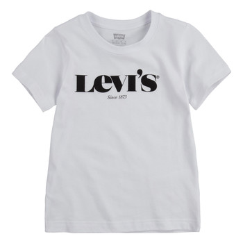 Kleidung Jungen T-Shirts Levi's GRAPHIC TEE Weiß
