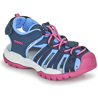 Schuhe Mädchen Sportliche Sandalen Geox BOREALIS GIRL Blau