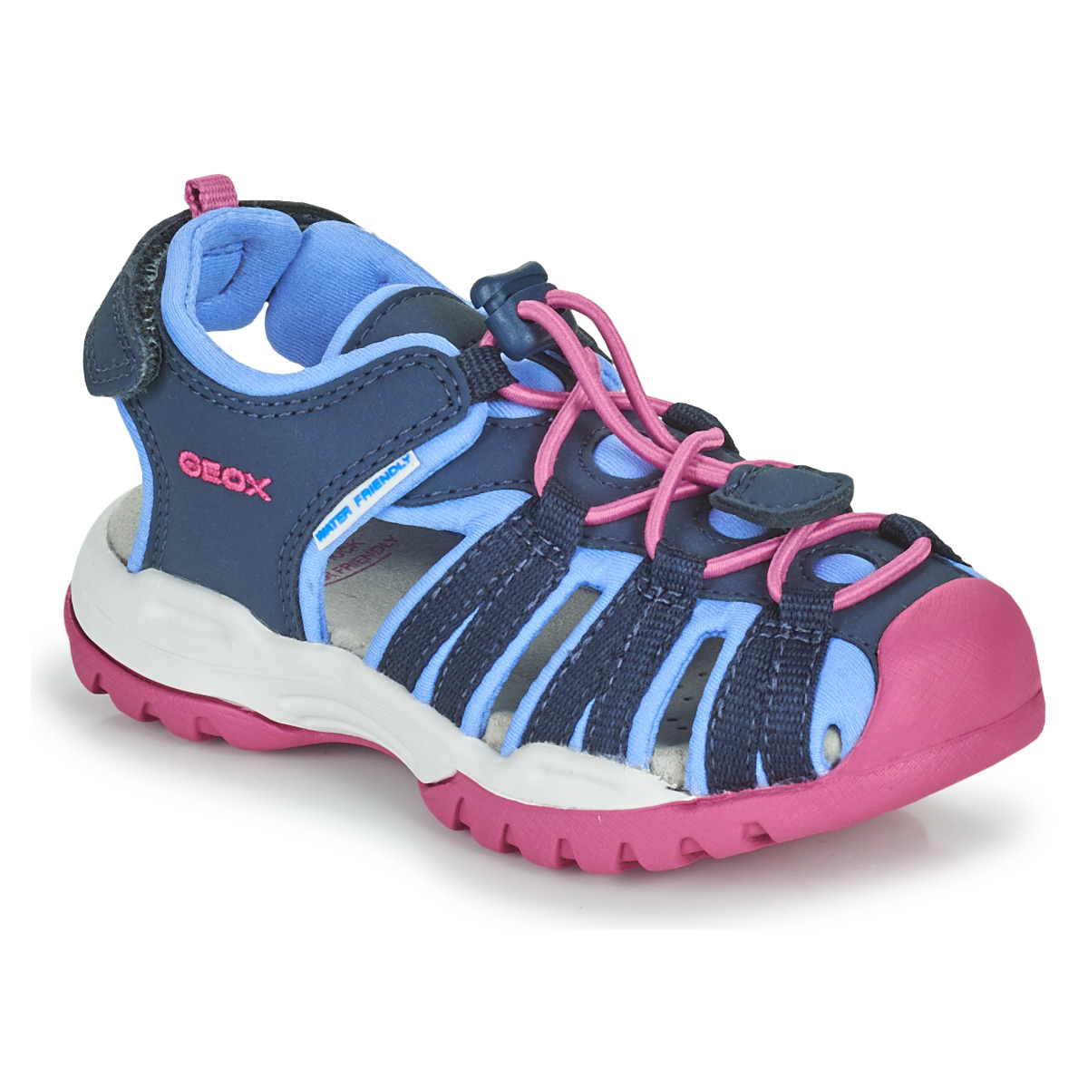 Schuhe Mädchen Sportliche Sandalen Geox BOREALIS GIRL Blau