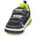 Schuhe Jungen Sneaker Low Geox INEK BOY Marineblau / Gelb