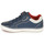 Schuhe Jungen Sneaker Low Geox GISLI BOY Marineblau / Rot