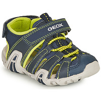 Schuhe Jungen Sportliche Sandalen Geox SANDAL KRAZE Marineblau