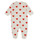 Kleidung Kinder Pyjamas/ Nachthemden Petit Bateau MESCOEURS Weiß