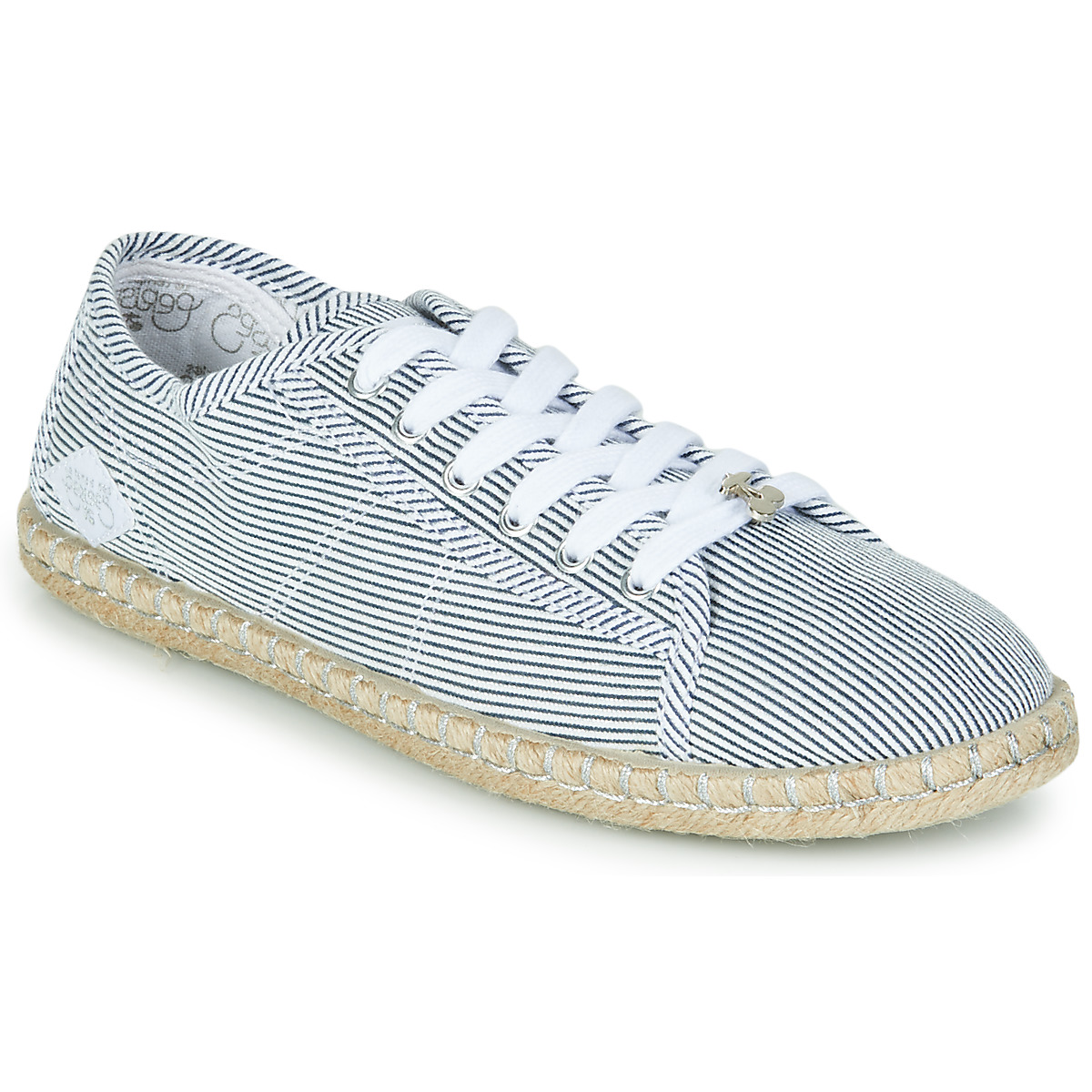 Schuhe Damen Sneaker Low Le Temps des Cerises BEACH Blau / Weiß
