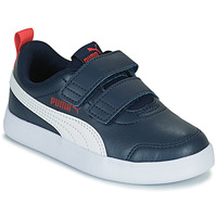 Schuhe Jungen Sneaker Low Puma COURTFLEX PS Blau