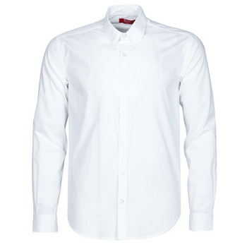 Kleidung Herren Langärmelige Hemden BOTD OMAN Weiß