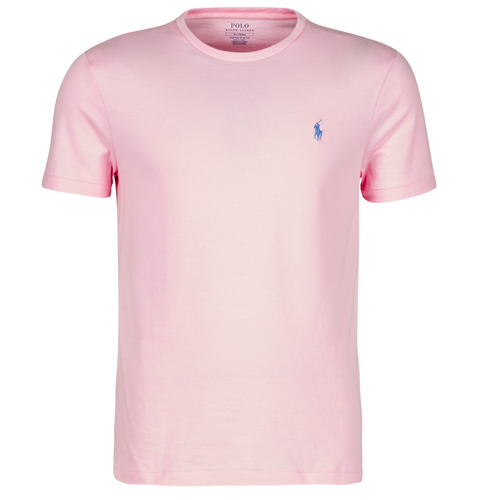 Vêtements Homme T-shirts manches courtes Polo Ralph Lauren T-SHIRT AJUSTE COL ROND EN COTON LOGO PONY PLAYER 