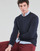 Kleidung Herren Pullover Polo Ralph Lauren PULL COL ROND AJUSTE EN COTON PIMA LOGO PONY PLAYER Blau
