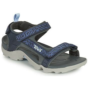 Schuhe Kinder Sportliche Sandalen Teva TANZA Blau