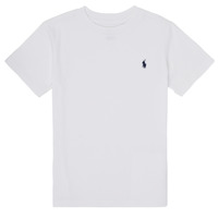 Kleidung Jungen T-Shirts Polo Ralph Lauren LILLOU Weiß