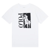 Kleidung Jungen T-Shirts Polo Ralph Lauren CROPI Weiß